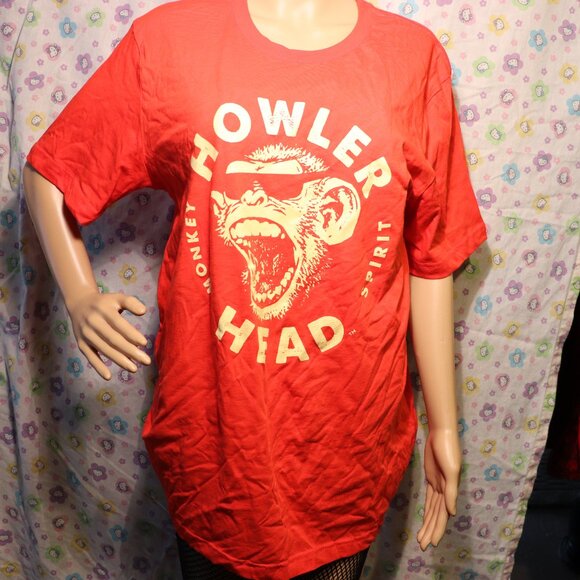 Howler head monkey spirit Beer Promo Shirt Large - Picture 2 of 3